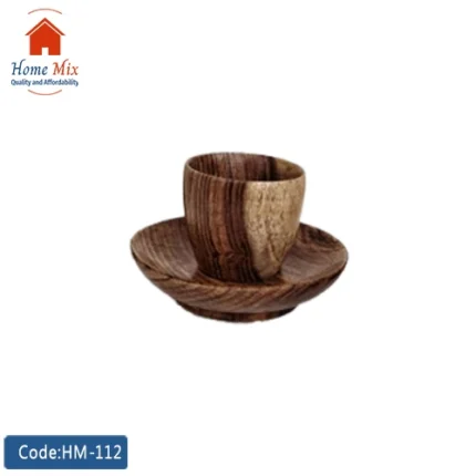 كوب خشبي يدوي الصنع – خشب السرسوع – 180 مل