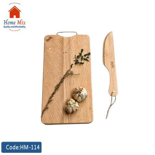 HM-114 بلانشة تقطيع خشب زان روماني بمقبض استانلس – 40×19.5 سم - الصورة 1