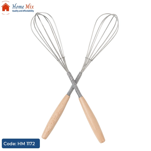 HM 1172 مضرب بيض ميني بيد خشب 🥚 - الصورة 1