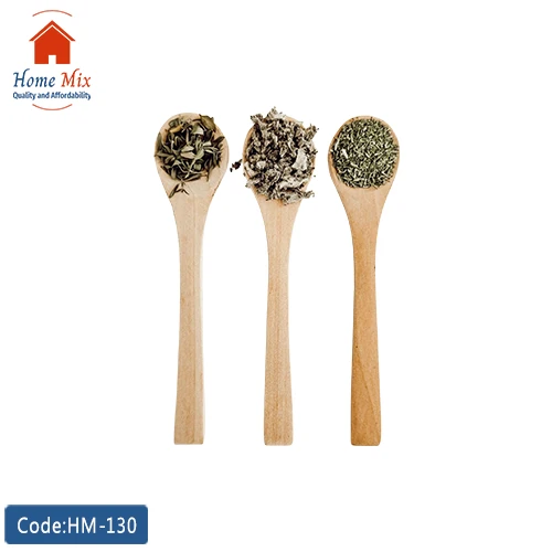 HM-130 طقم ملاعق خشب بامبو – 3 مقاسات مختلفة - الصورة 1