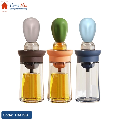 HM 198 موزع الزيوت الذكي – بتصميم عصري مع فرشاة سيليكون - الصورة 1