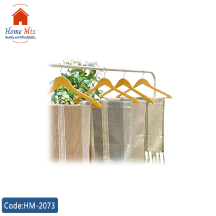 طقم شماعات خشب بامبو – 3 قطع موديل إيطالي عالي الجودة