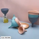 ⁦طقم قمع سيليكون⁩ - الصورة ⁦2⁩