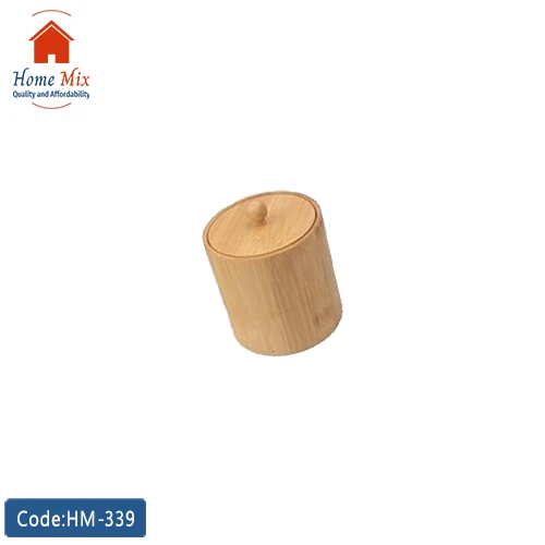 HM-339 برطمان خشب للأعشاب والشاي والسكر والقهوة – 250 مل - الصورة 1