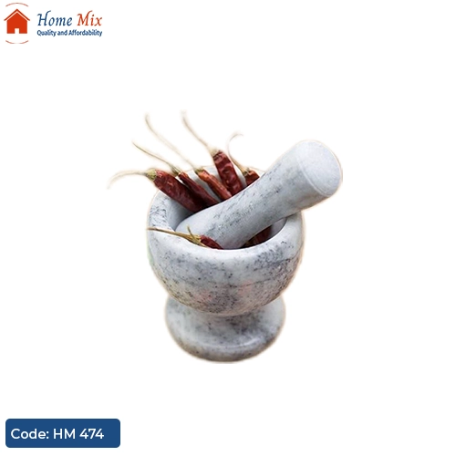 HM 474 هون رخام لطحن التوابل والأعشاب - الصورة 1