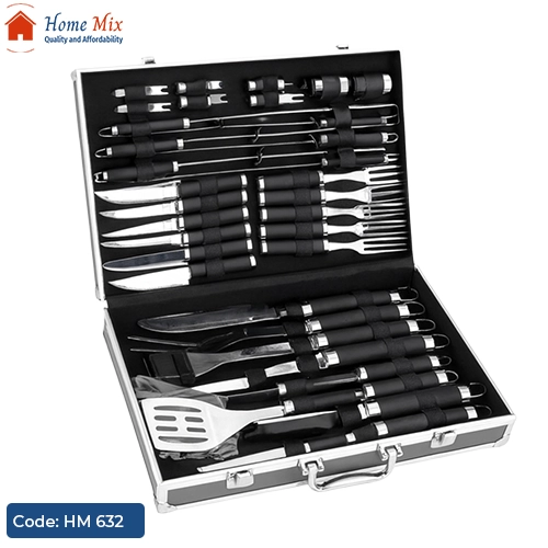 HM 632 شنطة باربكيو – 33 قطعة - الصورة 1