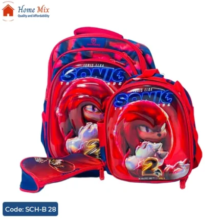 طقم شنطة SONIC تروللي للأولاد