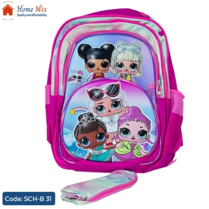 شنطة LOL للبنات ووتر بروف 3D