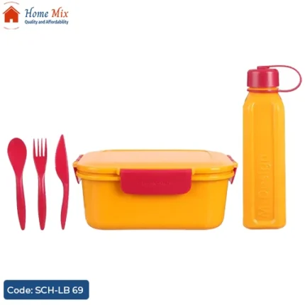 طقم لانش بوكس وزجاجة M.Design