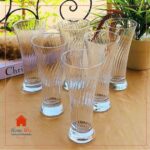 ⁦طقم شوب مضلع باشاباتشي تركي – 6 قطع (سعة 340 مل)⁩ - الصورة ⁦2⁩