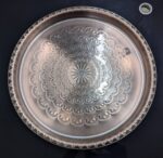 ⁦صينية العزومات الكبيرة – نحاس مطلي بلون ذهبي معتق⁩ - الصورة ⁦2⁩