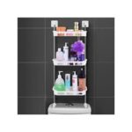 ⁦استاند حمام 3 دور – معدن ورفوف بلاستيك مقاوم للماء⁩ - الصورة ⁦2⁩