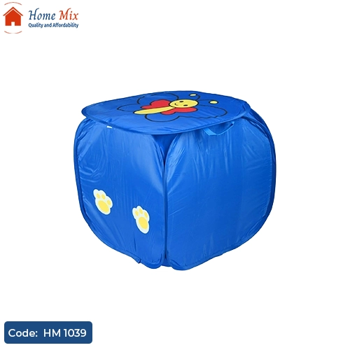 HM 1039 باسكت ألعاب ووتر بروف مربع بغطاء قابل للطي – 52×47 سم - الصورة 1