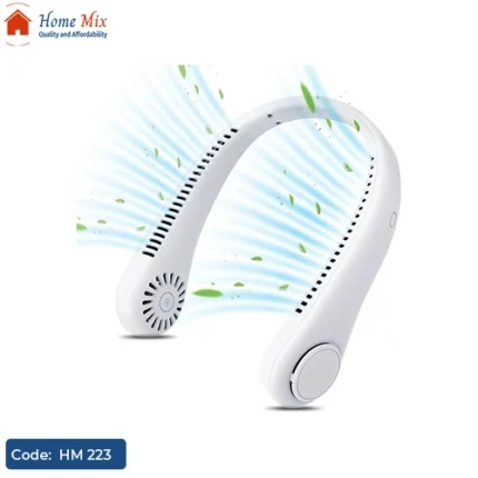 مروحة رقبة محمولة – خفيفة الوزن – شحن USB – لتبريد فوري في أي مكان