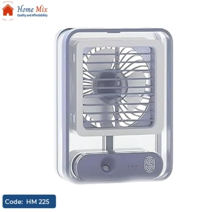 تكييف صحراوي مضيء – 3 سرعات – شحن USB – إضاءة LED ومعطر هواء