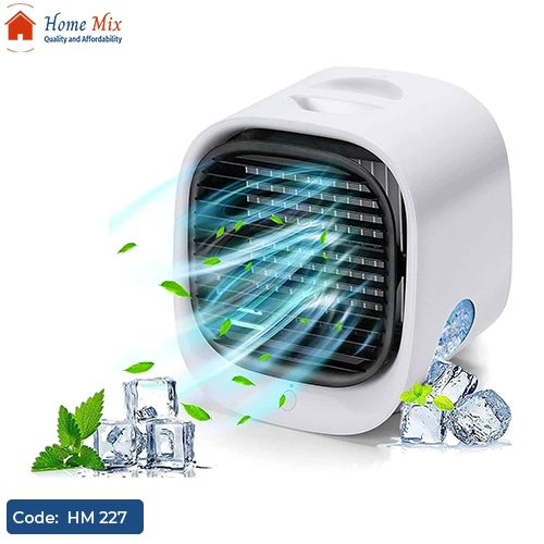 HM 227 ميني تكييف محمول – خزان ماء 300 مل – تبريد فعال وموفر للطاقة - الصورة 1