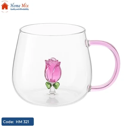 مج بايركس حراري بزهرة مجسمة داخلية – سعة 350 مللي