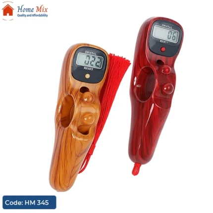 سبحة إلكترونية بتصميم خشبي أنيق