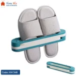 حامل أحذية جداري لتوفير المساحة وتنظيم المدخل