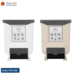 سلة مهملات بتصميم حديث تُركّب على الخزائن – متعددة الاستخدامات لتنظيم المطبخ