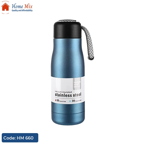 HM 660 زجاجة استانلس حرارية 500 مل – تحتفظ بالسخونة والبرودة لفترات طويلة - الصورة 1