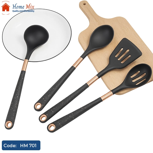 HM 701 طقم توزيع سيليكون حراري 6 قطع مع حامل معدن - الصورة 1