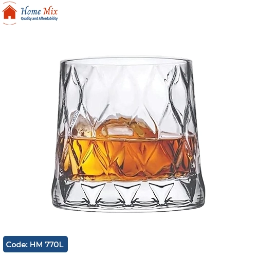 HM 770L طقم أكواب Leafy باشاباتشي تركي – زجاج كريستال نقي 320 مل - الصورة 1