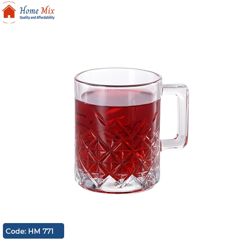 HM 771 طقم أكواب Timeless باشاباتشي تركي – 2 قطعة زجاج كريستال 250 مل - الصورة 1