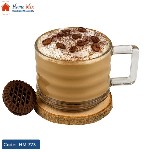 HM 773 طقم أكواب Bricks باشاباتشي تركي – 6 قطع زجاج 250 مل - الصورة 1