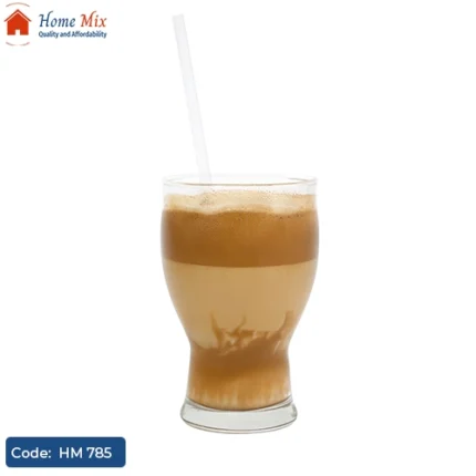 طقم أكواب زجاج للايس كوفي باشاباتشي تركي – 6 قطع 480 مل