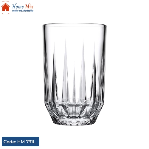 HM 791L طقم أكواب زجاج كريستال باشاباتشي تركي – 6 قطع سعة 350 مل - الصورة 1