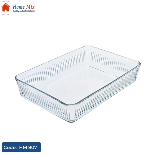 HM 807 طاجن بايركس مستطيل Borcam باشاباتشي تركي – 20×30 سم - الصورة 1
