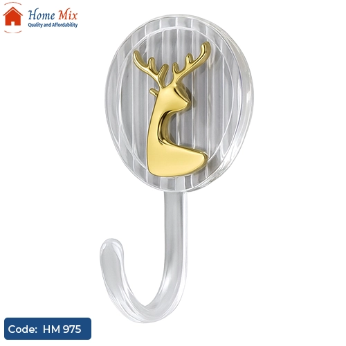 HM 975 هوك غزالة أكريلك مضلع – باكت 2 قطعة - الصورة 1