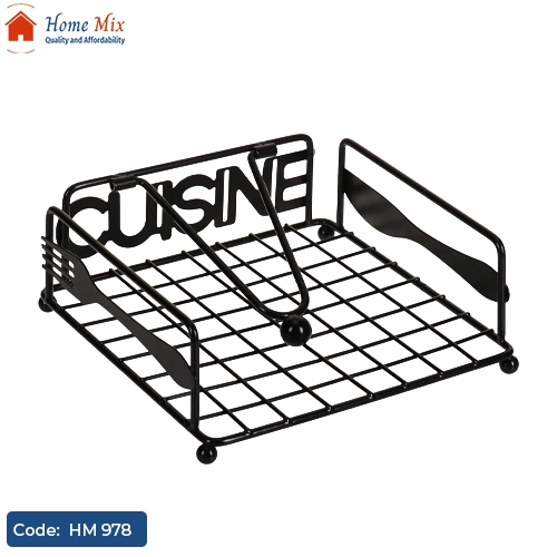 HM 978 ستاند مناديل معدن مجلفن ضد الصدأ - الصورة 1