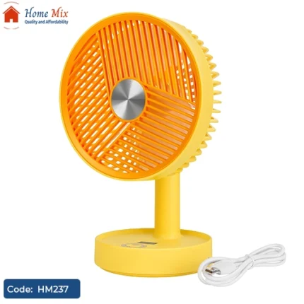 مروحة ستاند قابلة للشحن – 3 سرعات – تصميم عصري بخامة عالية الجودة