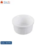 طقم بولات بورسلين أبيض صالح للفرن والميكرويف – 6 قطع