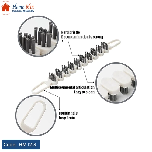 HM 1213 فرشة تنظيف سيليكون مرنة – لتنظيف الأسطح والأماكن الضيقة - الصورة 1