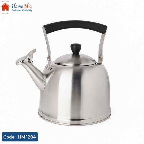 HM 1284 براد استانلس بالكامل بغطاء ويد نحاسي – مزود بصفارة تنبيه 3 لتر - الصورة 1