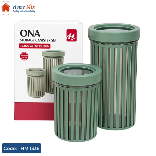 HM 1336 طقم علب تخزين Foly Life تركي – 3 قطع لتخزين البقوليات والمكرونات - الصورة 1