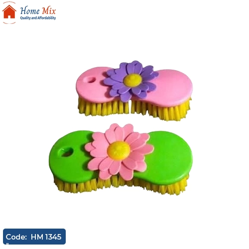 HM 1345 فرشة بلاط وردة – فرشة تنظيف متعددة الاستخدام - الصورة 1