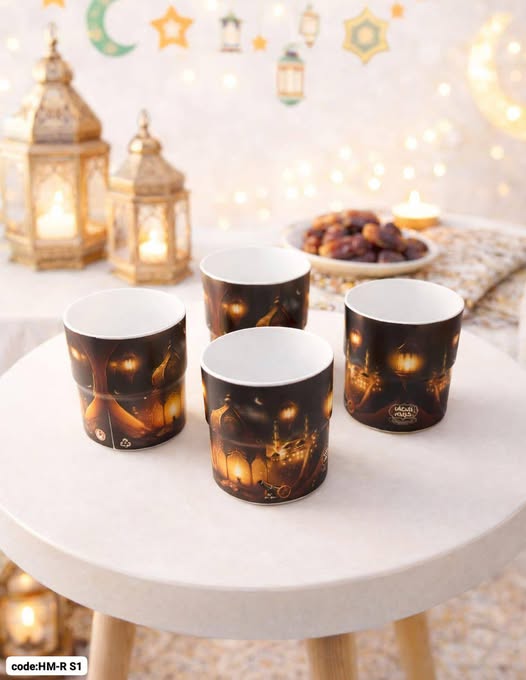 605087313_122291152520204271_4428408677761894375_n طقم أكواب رمضان بلاستيك – 4 قطع | سعة 300 مل - الصورة 1